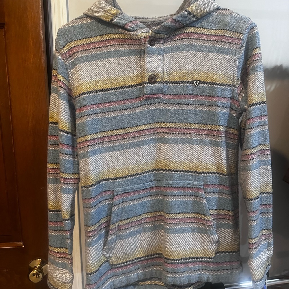 VISSLA Multicolor Striped Hoodie